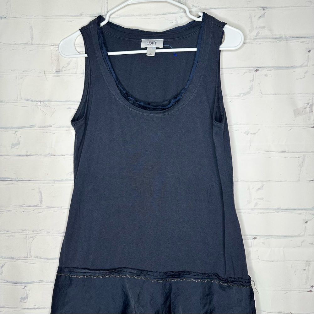 Loft blue small dress - Picture 2 of 8